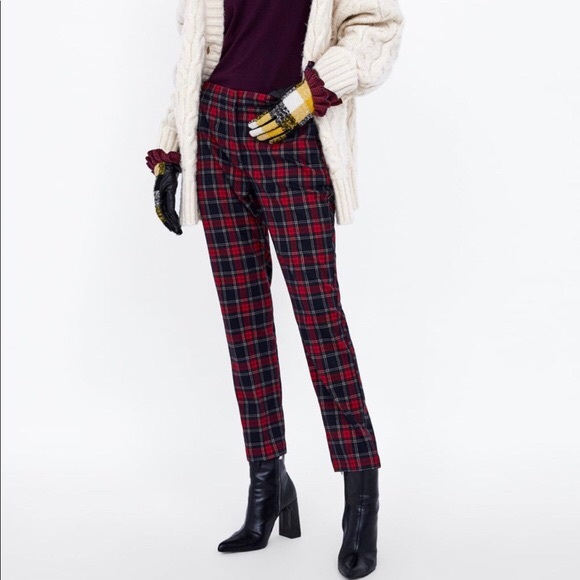 Plaid Zara pants